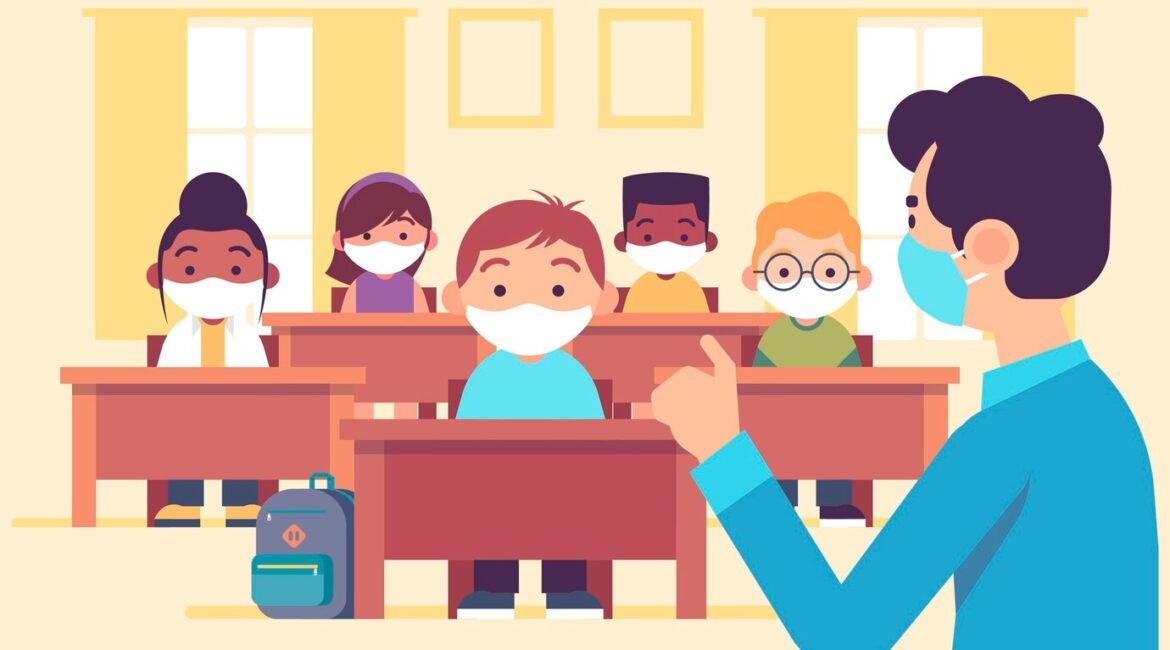 teacher-students-wearing-face-mask-class_52683-47542